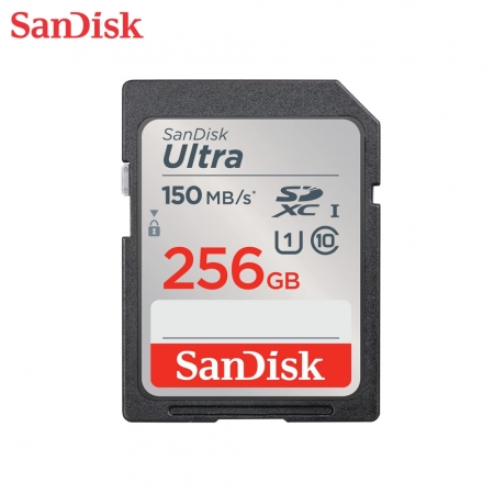 SanDisk Ultra 256GB SDXC C10 UHS-I 讀取速度高達150MB/s 相機記憶卡 公司貨（SD-SDUNC-256G）