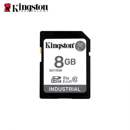 Kingston Industrial 工業級 SDHC 記憶卡 8GB 高耐用 U3 V30 大卡（KT-SDIT-8G）
