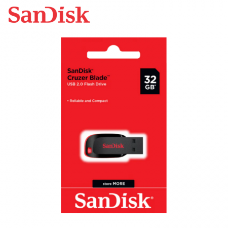 SanDisk Cruzer Blade USB 隨身碟 CZ50 32GB USB 2.0 隨身碟（SD-CZ50-32G）