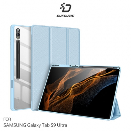 DUX DUCIS SAMSUNG Galaxy Tab S9 Ultra TOBY 筆槽皮套   