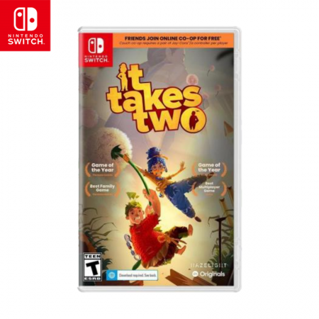 現貨 NS Switch 任天堂 雙人成行 It Takes Two 國際版封面 支援中文 合作 冒險 雙人遊玩 （NS-TAKE2）