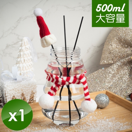 【QiMart】聖誕樹造型擴香瓶（500ml/瓶）x1瓶