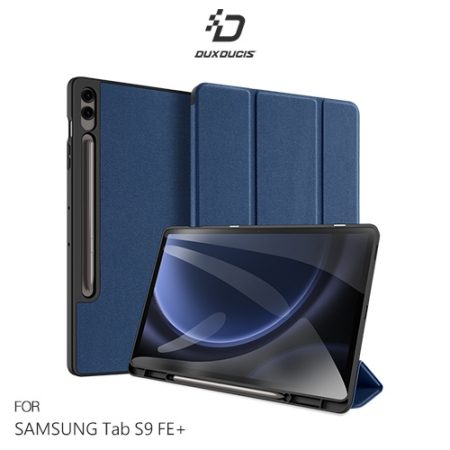 DUX DUCIS SAMSUNG Galaxy Tab S9 FE＋ DOMO 筆槽防摔皮套