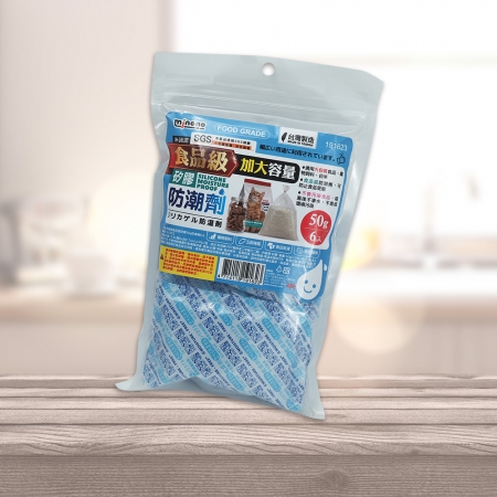 米諾諾食品級矽膠防潮劑-50g-6入x3包