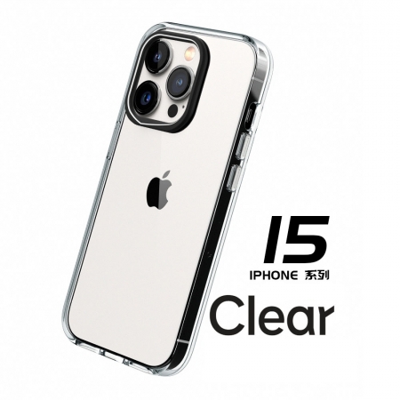犀牛盾 Clear 透明防摔手機殼（5年黃化保固） 適用iPhone 15/15Plus/15 Pro/15 Pro Max	