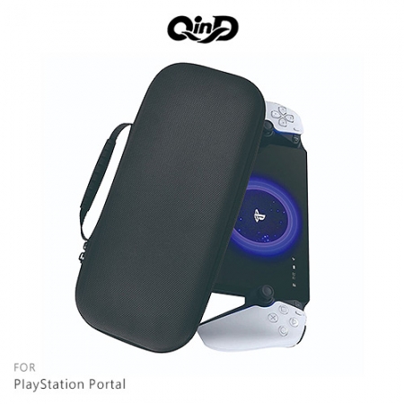QinD PIayStation Portal EVA 布紋收納包 遊戲機保護套 主機保護套 保護殼 攜行包 手提包