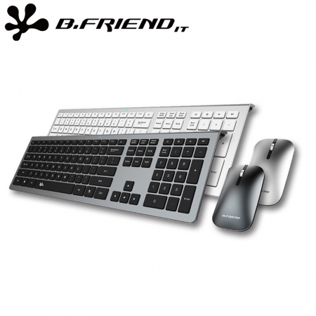 B.Friend RF460 剪刀腳 2.4G 無線鍵鼠組