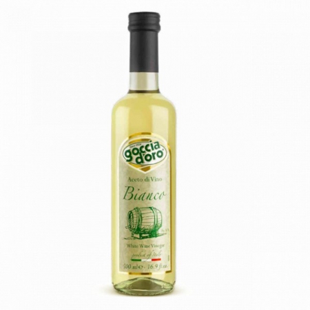 【琉宇醬選】Goccia doro  義式白葡萄醋（500ml/瓶）