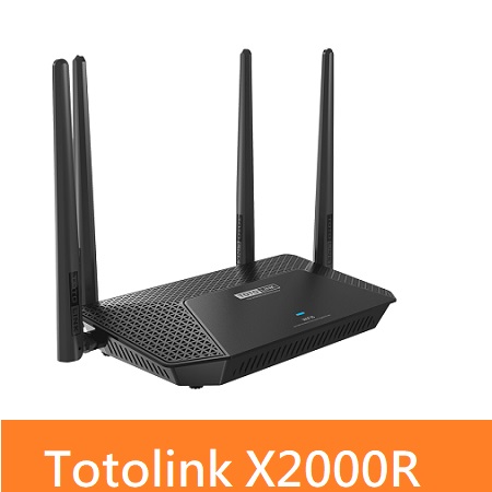 TOTOLINK X2000R AX1500 WiFi 6 Giga mesh 無線路由器