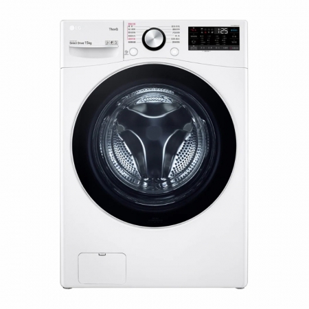 【LG 樂金】LG 蒸氣滾筒洗衣機 （蒸洗脫）｜洗衣15公斤 （冰瓷白）｜WD-S15TBW