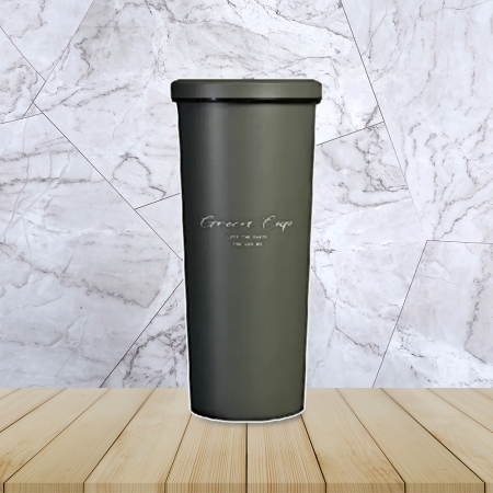 GREEN CUP芊杯內外316不鏽鋼真空吸管杯-800ml-1支組