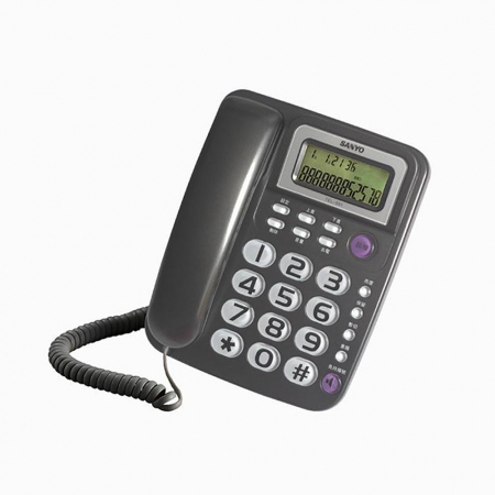 SANLUX台灣三洋 有線電話機 TEL-991 （紅/白/灰色）