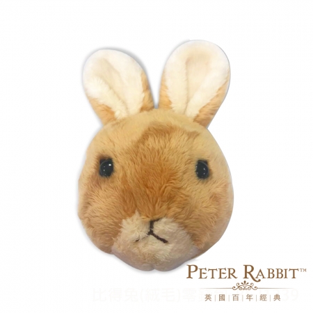 【PETER RABBIT 彼得兔】比得兔絨毛零錢包