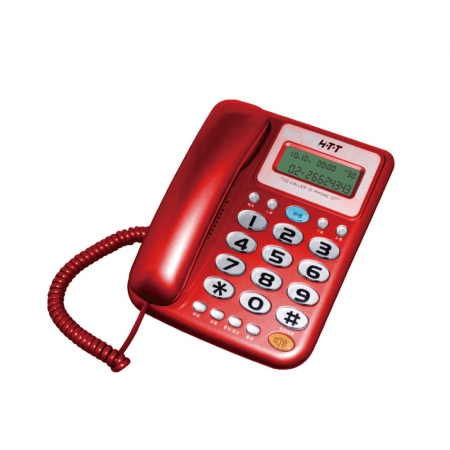 H-T-T 有線電話機 HTT-F505 顏色隨機 福利品