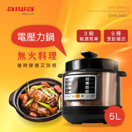 AIWA 愛華 5L多功能電壓力鍋 DYK-A60  福利品