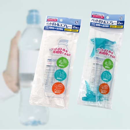 日本進口寶特瓶安裝噴頭-2入x4包