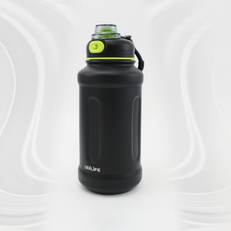 樂司／304不鏽鋼輕量運動水壺-900ml-2入