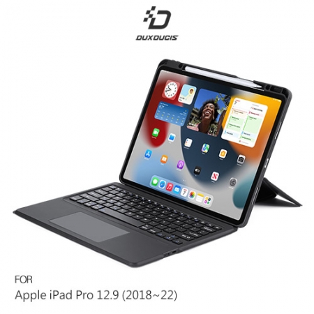 DUX DUCIS Apple 蘋果 iPad Pro 12.9 （2018~2022） DK 鍵盤保護套 平板保護套 實體鍵盤套 磁吸保護套 注音輸入 倉頡輸