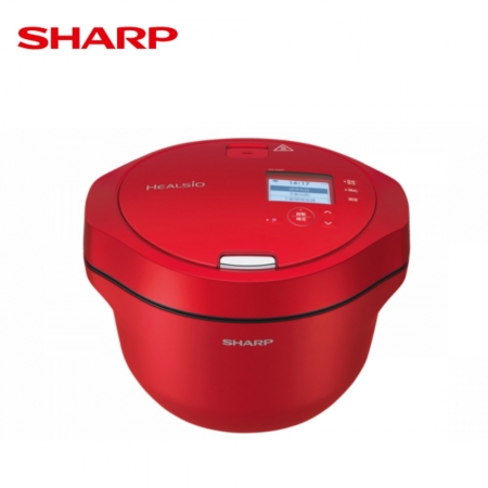 【SHARP 夏普】2.4L 智慧攪拌零水鍋-蕃茄紅 KN-V24AT（R） 