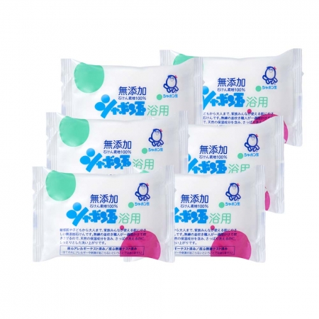 日本泡泡玉 泡泡石鹼100gx6入