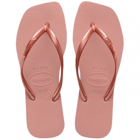 【哈瓦士havaianas】 巴西人字拖  女款 Slim square/方頭粉