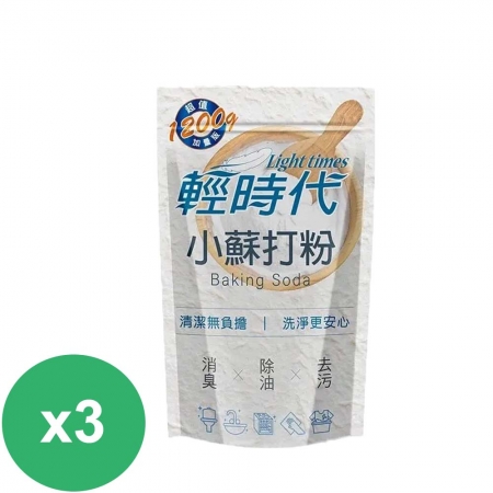皂福 輕時代小蘇打粉（1200g） *3包