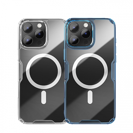 NILLKIN Apple iPhone 16系列 本色 Pro 磁吸保護套 保護套 保護殼 磁吸殼 手機套 透明套 四角氣囊 防摔保護 支援 MagSafe