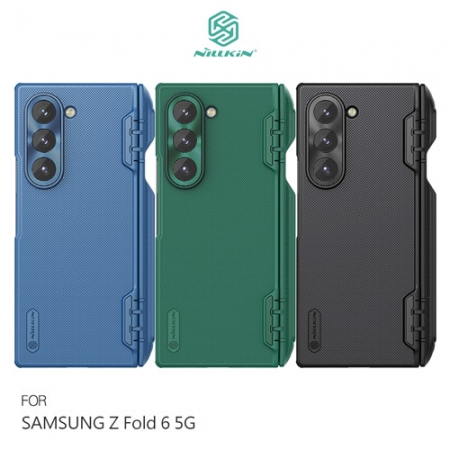 NILLKIN SAMSUNG 三星 Galaxy Z Fold 6 5G 磨砂護盾 Fold 保護殼（筆套款） 保護套 手機殼 雙料殼 防摔殼 四角氣囊  