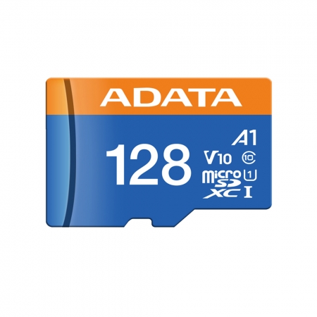 ADATA 威剛 Premier 128G microSD A1 UHS-I C10 U1 記憶卡 附轉卡（ADC10-128G）