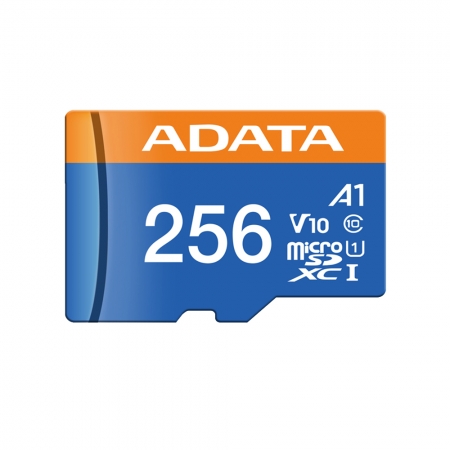 ADATA 威剛 Premier 256G microSD 記憶卡 A1 UHS-I C10 U1 附轉卡 （ADC10-256G）