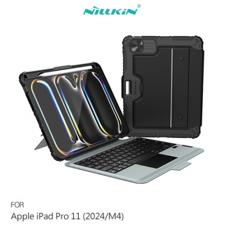 NILLKIN Apple 蘋果 iPad Pro 11 （2024/M4） 悍能鍵盤保護套（背光版） 實體鍵盤套 藍牙鍵盤 台灣版 注音 倉頡  