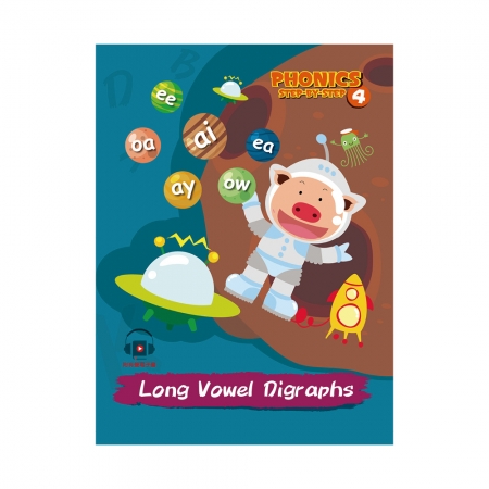 【目川文化】英文學習｜自然發音｜Phonics Step by Step 4：Long Vowel Digraphs