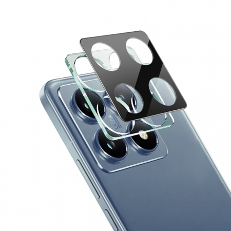 Imak Xiaomi 小米 14T/14T Pro 5G 鏡頭玻璃貼（一體式）（曜黑版） 奈米吸附