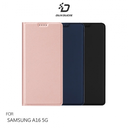 DUX DUCIS SAMSUNG 三星 A16 5G SKIN Pro 皮套 側翻皮套 插卡 可立