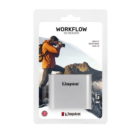 Kingston 金士頓 Workflow Station 記憶卡 SD卡 讀卡機 台灣公司貨 二年保固（KT-WFS-SD）