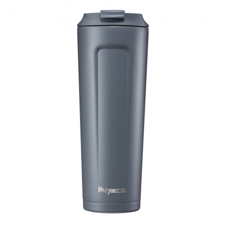 米雅可 品味316不鏽鋼真空咖啡隨行杯680ml（水泥灰色） MY-F04068G 台灣製