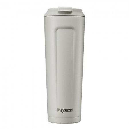 米雅可 品味316不鏽鋼真空咖啡隨行杯680ml（象牙白色） MY-F04068W 台灣製