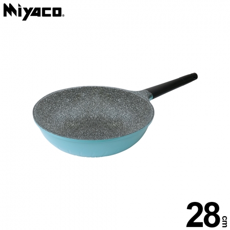 米雅可 歐式晶鑽輕量不沾平底鍋28cm（無蓋） MY-2028F-1 台灣製