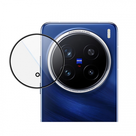 Imak vivo X200/X200 Pro 5G 鏡頭玻璃貼（自帶定位版） 奈米吸附 鏡頭貼