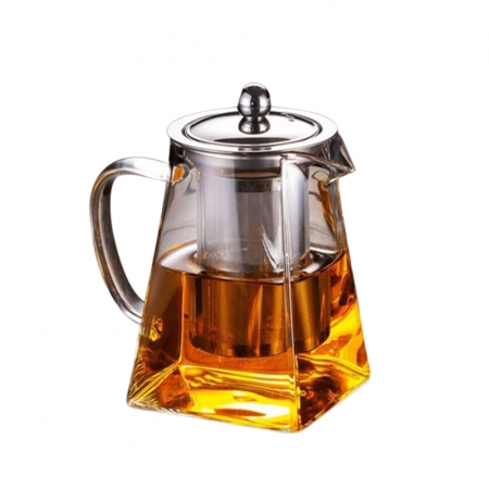 耐熱玻璃過濾茶壺高溫耐熱茶壺750ML 