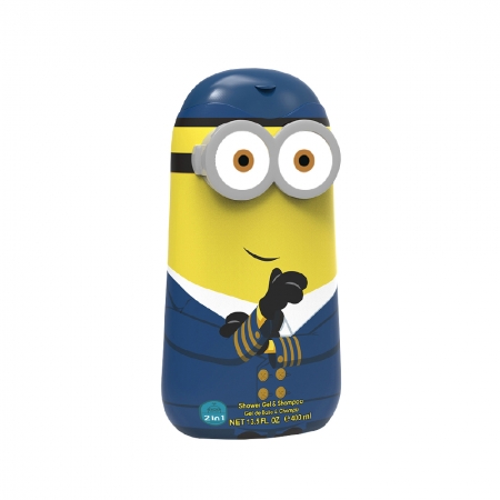 AIR-VAL 小小兵MINIONS 2合1沐浴洗髮精400ml