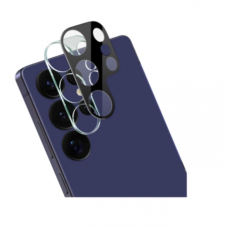 Imak SAMSUNG 三星 S25系列 鏡頭玻璃貼（一體式） （曜黑版）奈米吸附 鏡頭貼 鏡頭保護貼