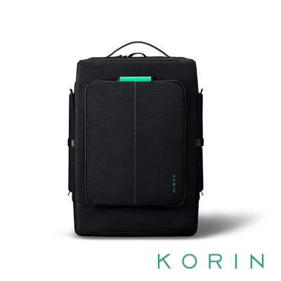 KORIN HubPack 33 防割防盜後背包-黑色