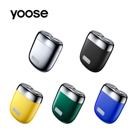 【 yoose 有色】 Mini 2.0 全合金隨身電動刮鬍刀（五色）