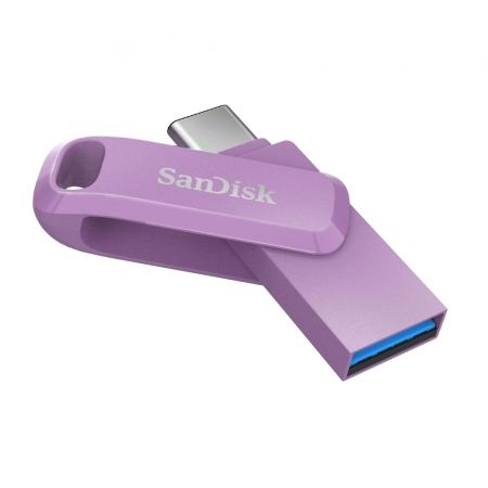 SanDisk Ultra GO 512GB Type-C USB 3.2 高速雙用 OTG 隨身碟 薰衣草紫 （SD-DDC3-L-512G）