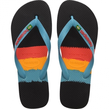 【哈瓦士havaianas】 巴西人字拖 男款 Brasil tech/國旗塗鴉