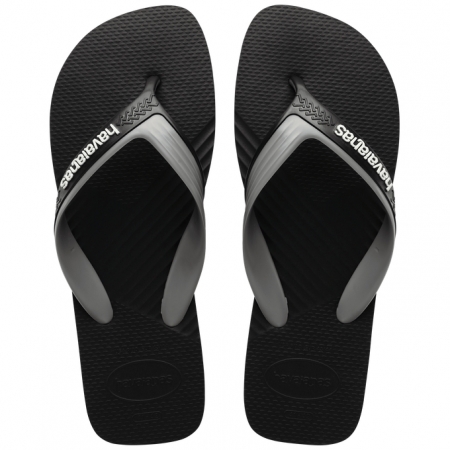 【哈瓦士havaianas】 巴西人字拖  男款Dual/黑
