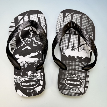 【哈瓦士havaianas】 巴西人字拖  男款Top DC Logomania/黑