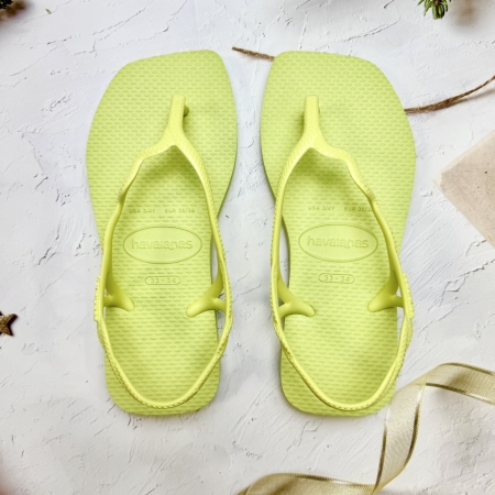 【哈瓦士havaianas】 巴西 人字拖  女款 Soleil閃電涼鞋/萊姆綠