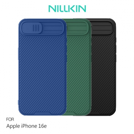 NILLKIN Apple 蘋果 iPhone 16e 黑鏡 Pro 保護殼 手機殼 雙料殼 鏡頭保護 鏡頭防塵蓋